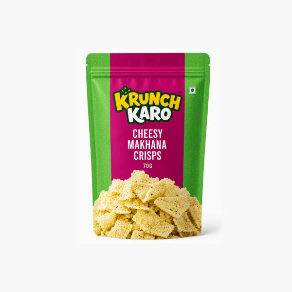 Cheesy Makhana Crisps