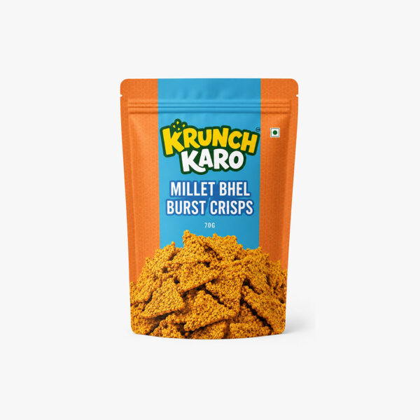 Millet Bhel Burst Crips
